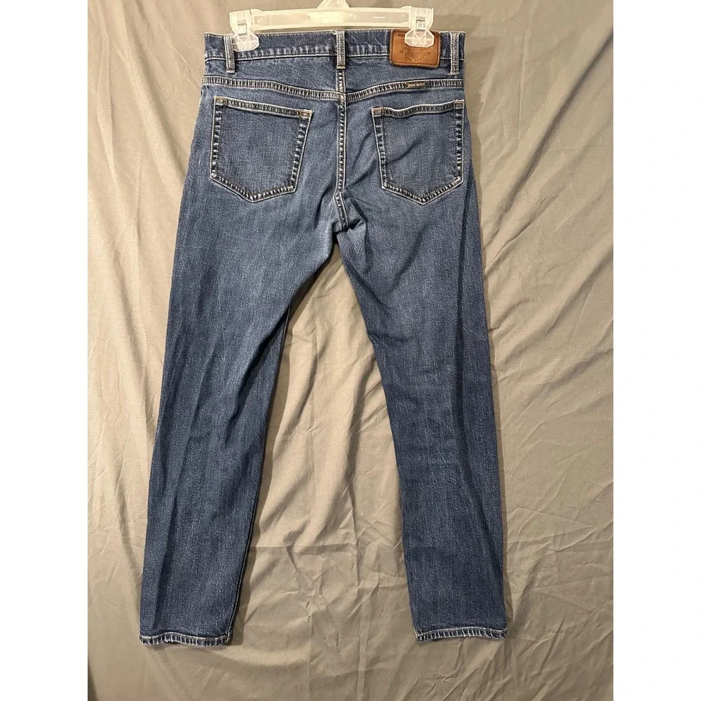 Brooks Brothers Mens Slim Fit Medium Wash Denim Jeans Blue 32 x‎ 30 Stretch